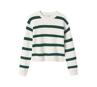 NAME IT Mädchen Nkfvnilla Ls Sh Knit, Cloud Dancer, 122/128 cm