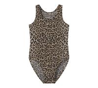 NAME IT Mädchen Nkfzanimal Swimsuit, Mole, 110-116