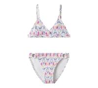 NAME IT Mädchen Nkfzizza Bikini, Purple Impression, 122/128 cm