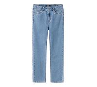 NAME IT Mädchen Nlfkizza DNM Hw Mom Pant Noos Jeanshose, Light Blue Denim, 158 EU