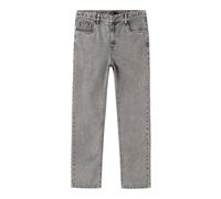 NAME IT Mädchen Nlfkizza DNM Hw Mom Pant Noos Jeanshose, Light Grey Denim, 146 EU