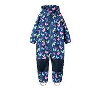 Name IT Mädchen Nmfalfa08 Softshell Suit AOP 1Fo Noos, Insignia Blue, 80