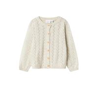 NAME IT Ajour-Strickjacke 98 beige melange