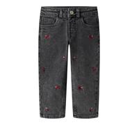 NAME IT Mädchen Nmfbella Mom Emb Jeans 1224-Sm Noos