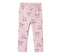 Name IT Mädchen Nmfdavina AOP SWE Bru Leggings, Corsage/AOP:Bunnies, 104 EU