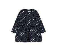 NAME IT Mädchen Nmfdavina Ls Sweat Bru Dress Noos, Dark Sapphire, 92