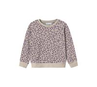 NAME IT Mädchen Nmfdavina Ls Sweat Fleece Bru Noos, Summer Sand, 86