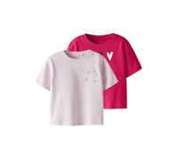 name it 2er-Set: Shirts "Nula" in Rot - Größe 92 | Kinder Oberteile