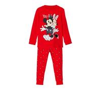 NAME IT Mädchen Nmfminnie Vedis Nightset Wdi, High Risk Red, Einheitsgröße