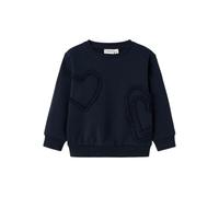 Name IT Mädchen Nmfnala Nreg Bru Sweatshirt, Dark Sapphire, 104 EU