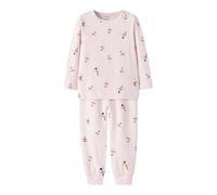 Name It Pyjama NMFNIGHTSET BALLARINA NOOS Mädchen Jersey 95% Baumwolle 5% Elasthan Pearl 98/104
