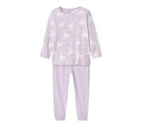 Name IT Mädchen Nmfnightset Pastel Lilac Horse Noos Hose, Pastel Lilac, 98-104 EU