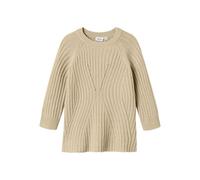 name it Strickkleid "Rikine" in Beige - Größe 98 | Kinderkleider