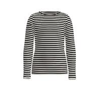 NAME IT Mädchen Nmfsuraja Slim Ls Top Noos, Black/Stripes:stripe, 110