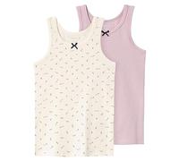 Name IT Mädchen Nmftank Top 2p Buttercream Floral Noos Unterhemden