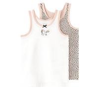Name IT Mädchen Nmftank Top Evening Sand Hearts Noos Unterhemden