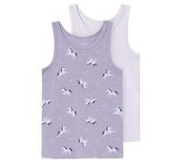 Name IT Mädchen Nmftank Top Lavender Aura Unicorn Noos Unterhemden (2er Pack)