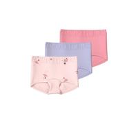 Panty NAME IT "NMFTIGHTS 3P BALLARINA NOOS", Mädchen, Gr. 92, 3 Stk., lila (pearl pack:w, peony, lila heather), Jersey, Obermaterial: 95% Baumwolle, 5% Elasthan, unifarben, bequem, Unterhosen Panty (5