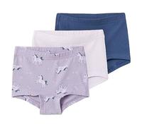 Name IT Mädchen Nmftights 3p Lavender Aura Unicorn Noos Unterhose