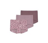 Name IT Mädchen Nmftights 3p Mauve Flower Noos Unterhose, Mauve Shadows, 92 EU
