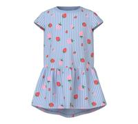 NAME IT Mädchen Nmfvigga Capsl Dress F1 Noos, Chambray Blue, 104 cm