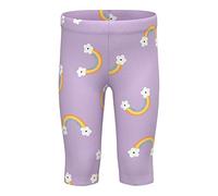 NAME IT Mädchen Nmfvivian Aop Capri H1 Leggings, Dusty Blue, 92 EU