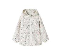 Name it mini Mädchen Nmfmaxi Li Jacket Aop, Whisper White, numeric_86