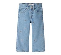 Name it mini Mädchen Nmfrose Wide Jeans 3614-Za B, Light Blue Denim, 80 EU