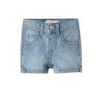 Name it mini Mädchen Nmfsalli Slim DNM Shorts 3398-Ic Tb
