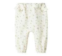 NAME IT Musselin-Hose Blumen 74 natur/bunt