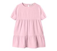 NAME IT Musselin-Kleid kurzarm 116 rosa