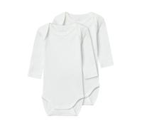 NAME IT - NBFBODY 2P LS WHITE NEEDLEDROP NOOS bright white - Gr. - 98