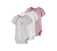 NAME IT - NBFBODY 3P SS FLOWER NOOS - Gr. - 62