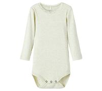 NAME IT Body langarm Rippqualität Spitze 56 beige