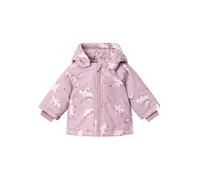 name it Outdoorjacke Nbfmaxi Mauve Shadows - Mädchen - Gr. 74