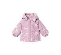 Name it-NBFMAXI JACKET AOP-Mauve Shadows UNICORN - 86