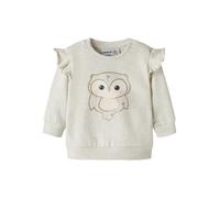 NAME IT - NBFNILDA LS SWEAT BRU Peyote Melange - Gr. - 68