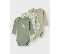 NAME IT - NBMBODY 3P LS SEA FOAM ELEPHANT NOOS sea foam - Gr. - 80