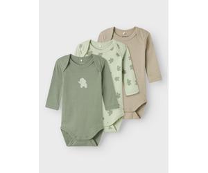 NAME IT - NBMBODY 3P LS SEA FOAM ELEPHANT NOOS sea foam - Gr. - 80