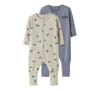 NAME IT - NBMNIGHTSUIT 2P ZIP FF AIRPLANE NOOS peyote - Gr. - 62