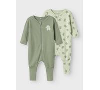 NAME IT - NBMNIGHTSUIT 2P ZIP FF SEA ELEPHANT NOOS sea foam - Gr. - 86