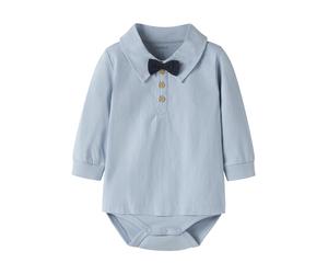 NAME IT - NBMNOLLER LS BODY Blue Fog - Gr. - 56