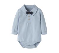 NAME IT - NBMNOLLER LS BODY Blue Fog - Gr. - 68