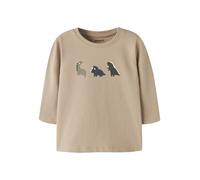 name it - Baby langarm Shirt Sesame Dinos 68