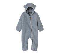 NAME IT - NBNMEEKO SUIT SOLID grey melange, 74/80