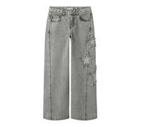 NAME IT - NKFBELLA SKATER DESTROY JEANS 5288-IM Light Grey Denim - Gr. - 152