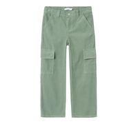 NAME IT - NKFBELLA WIDE CORD PANT 7299-CYO lily pad - Gr. - 134