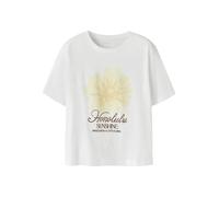 NAME IT - NKFHADIA SS NREG TOP BOX Bright White - Gr. - 158/164