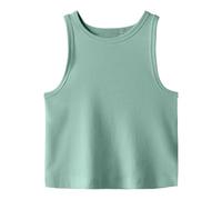 Name it - Bekleidung Nkfnakal Sl Short Top Noos - Grün - Größe 9A - 10A