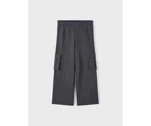 name it-NKFOCALIA SWEAT WIDE PANT BRU-India Ink - 164